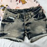 شلوارک جین درتا