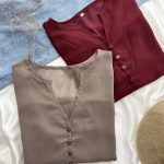 شومیز حریر چیلا