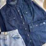 شومیز جین new look