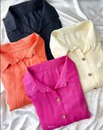 مانتو جلودکمه shein