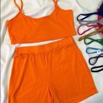 ست نیمتنه و شلوارک