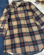 شومیز چهارخانه aini - Image 4