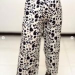 شلوار کرپ پلنگی