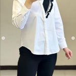 شومیز سفید h.y