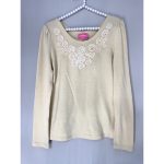 بلوز پاییزه یقه مروارید