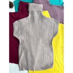 بافت یقه اسکی آستین سه سانت - Image 2