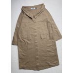 مانتو کتان کرم