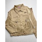 کت کتان ایراددار کرم