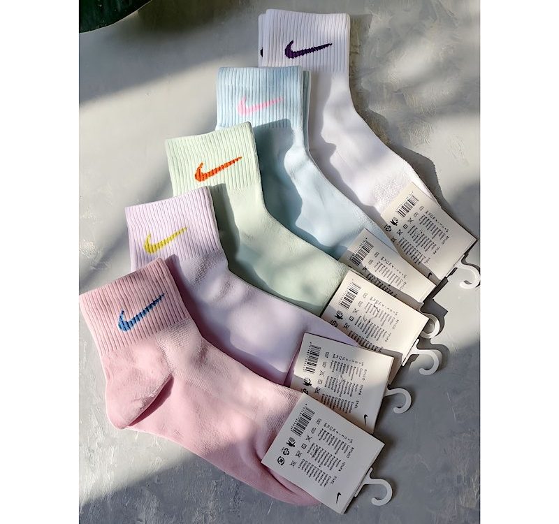 جوراب پاستلی nike