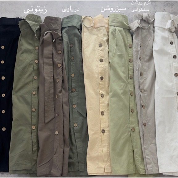 دامن لینن آنسی