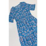 پیراهن شکوفه آبی