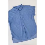 شومیز جین آستین کوتاه