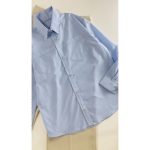 شومیز راه راه آبی