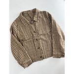 کت کراپ 4خونه قهوه‌ای