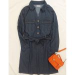 مانتو جین کاغذی لیا