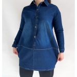 تونیک خمره ای جین کشی