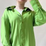 شومیز آستین سه دکمه - Image 5