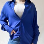 شومیز آستین سه دکمه - Image 2