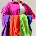 شومیز آستین سه دکمه