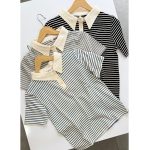 تیشرت راه راه یقه دار