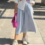 دامن شلواری لینن ساده