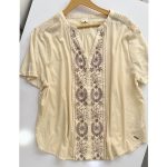 شومیز آستین کوتاه گلدوزی - Image 2