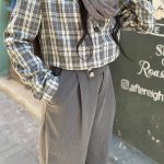 شلوار مشکی و طوسی داروی - Image 3