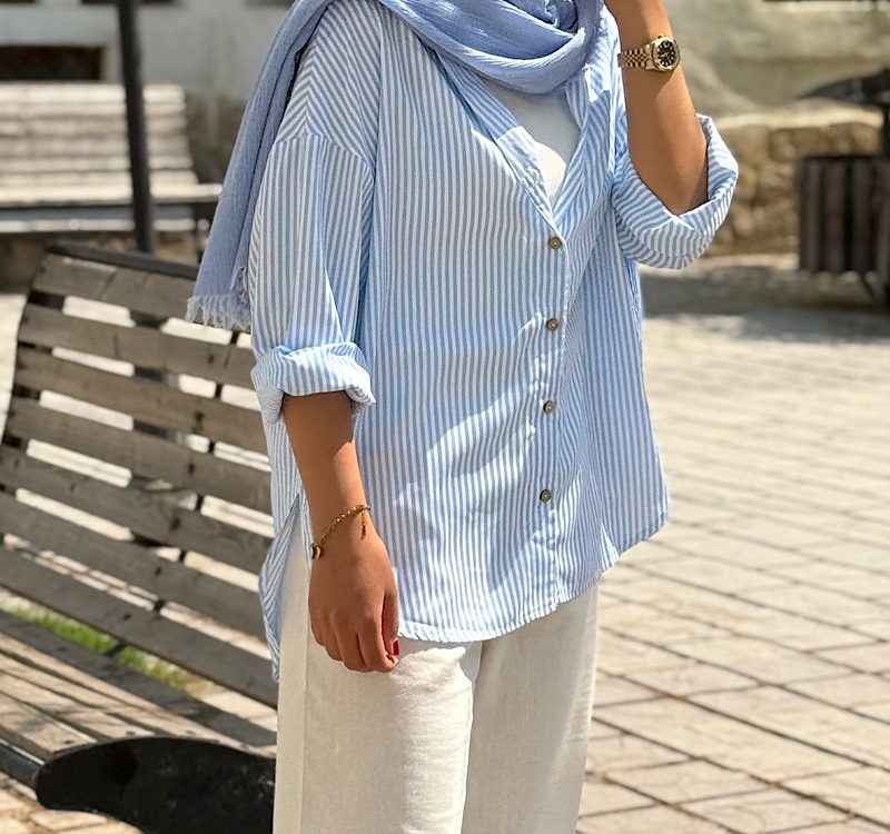 شومیز راه راه styli
