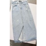 دامن جلو چاک جین - Image 2