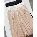 دامن ساتن بلند