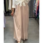 دامن ساتن بلند - Image 4