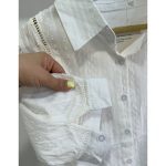 شومیز سفید دلیس - Image 2