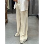 شلوار نیم بگ فلور