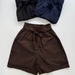 شلوارک لینن کمرهویجی - Image 4