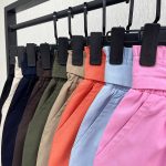 شلوارک لینن کمرهویجی - Image 3