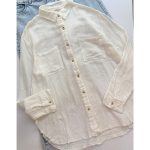 شومیز سفید موسلین - Image 2