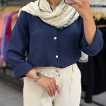 شومیز لینن آرسی - Image 3