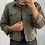 شومیز کراپ کتان - Image 3