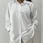 شومیز بیسیک سفید - Image 2