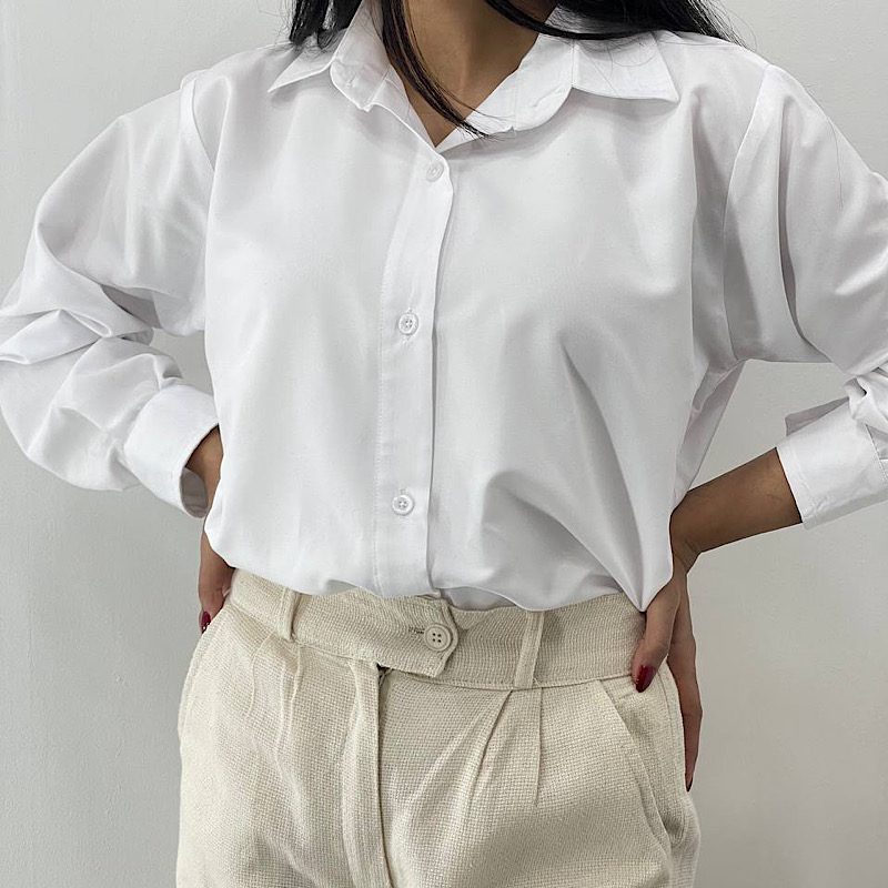 شومیز بیسیک سفید