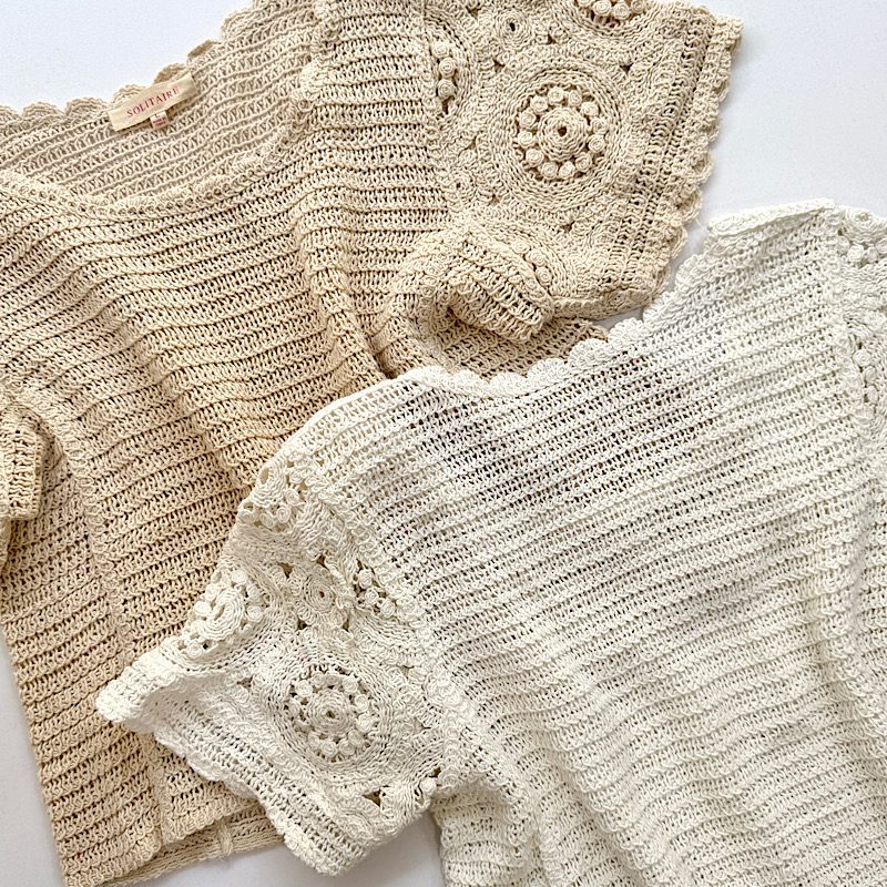 IMG_3422 شومیز قلاب بافی آناشاین - Image 1