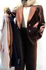 ست کت شلوار کرپ مازراتی - Image 2