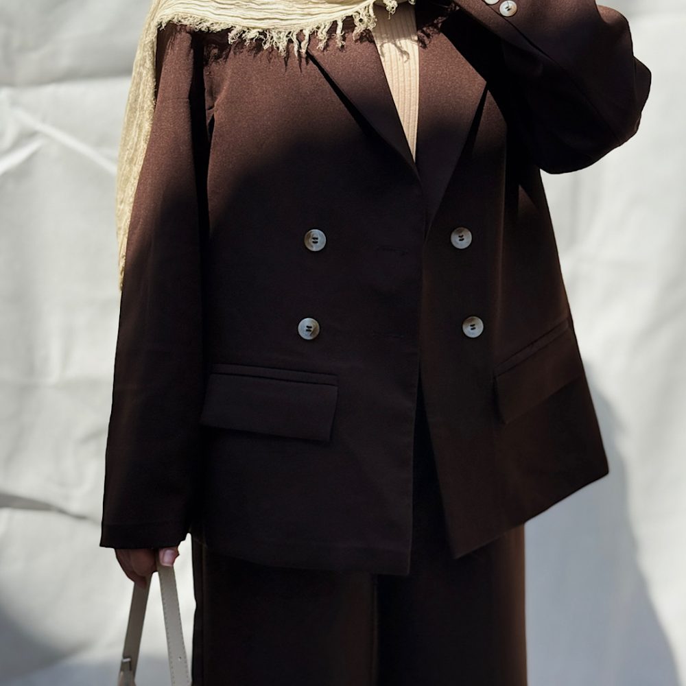 ست کت شلوار کرپ مازراتی