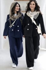 ست کت شلوار کرپ مازراتی - Image 3