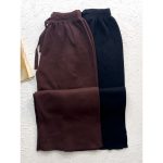 شلوار بافت بغل چاکدار ایراددار