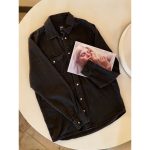 شومیز جین ذغالی