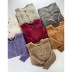 بافت موهر دکمه قلبی