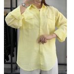 شومیز لینن نخ آیلی - تصویر 3