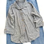 شومیز راه راه دیپلا - تصویر 2