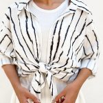 شومیز راه راه پری - تصویر 2